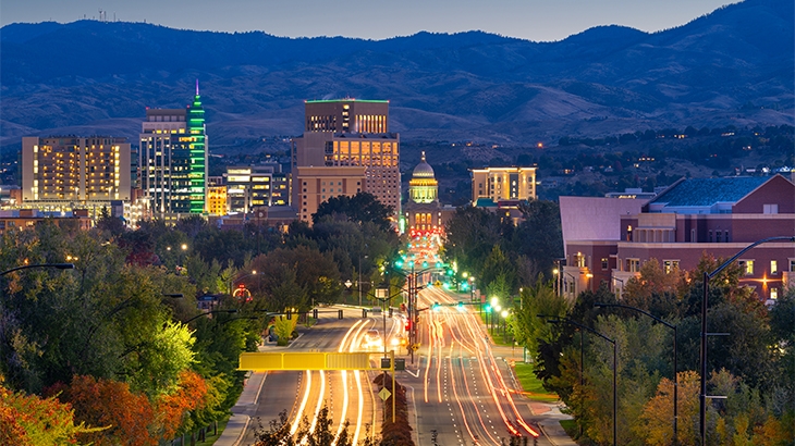 Downtown Boise, Idaho.